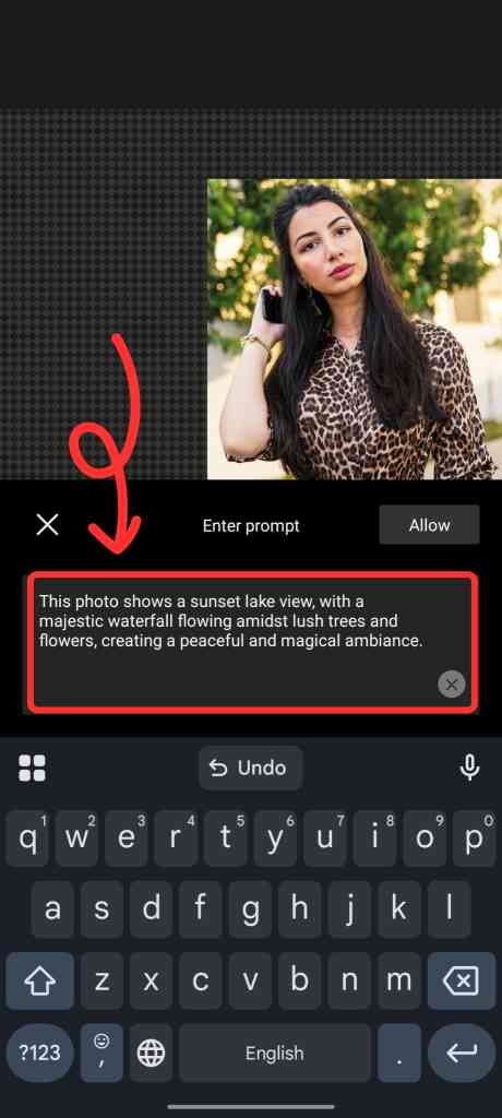 Copy and Paste the Prompt
