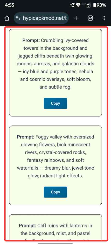 Explore the Suitable Prompts