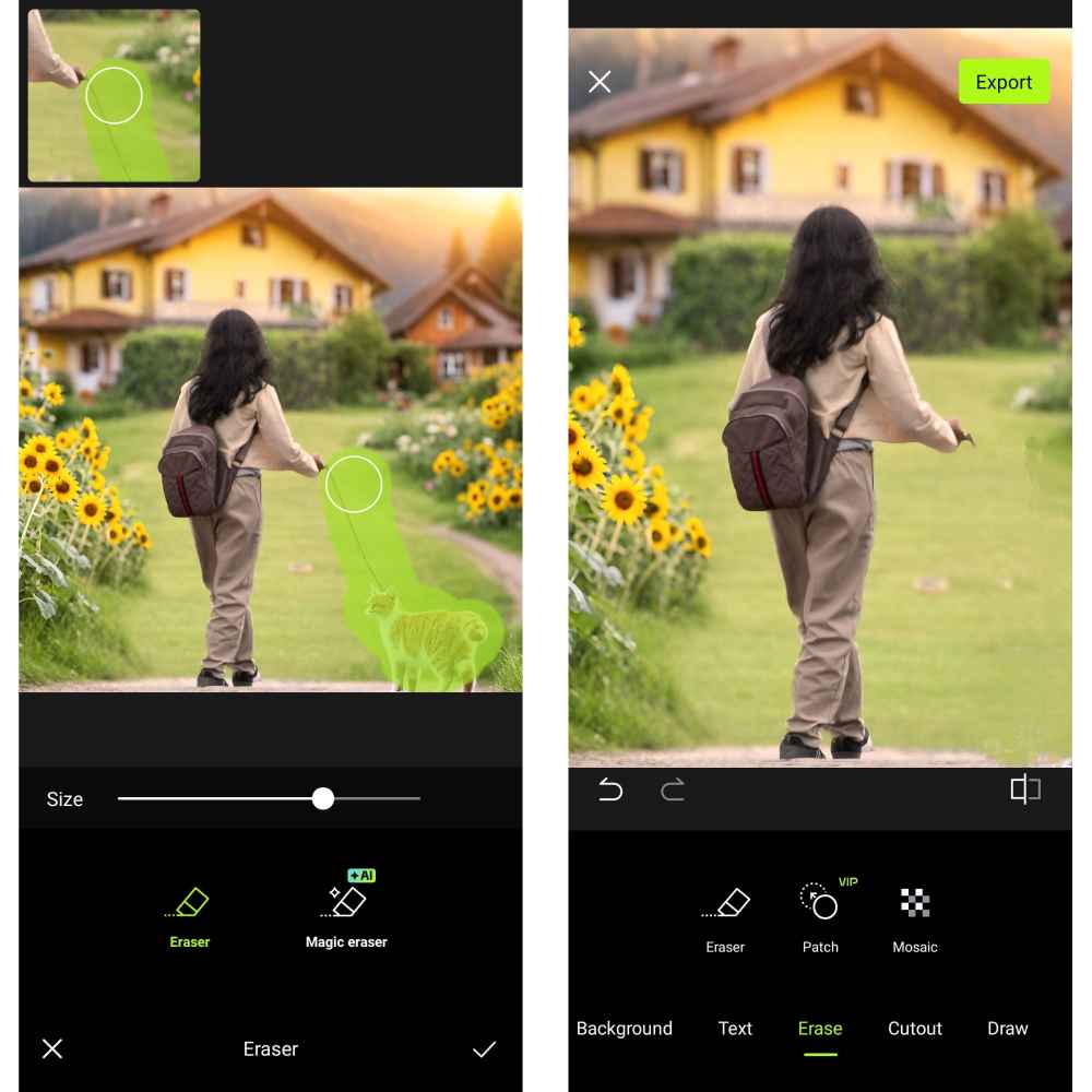 Remove Unwanted Objects from Images Using Hypic App 5