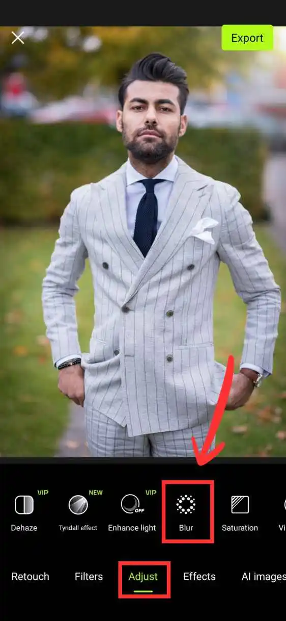 How to Blur Face in Hypic AI Photo Editor? 3 Blur Face Using Hypic App 3