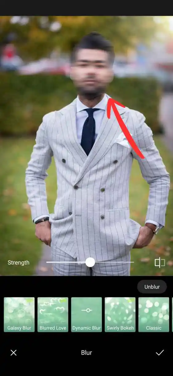 How to Blur Face in Hypic AI Photo Editor? 5 Blur Face Using Hypic App 5